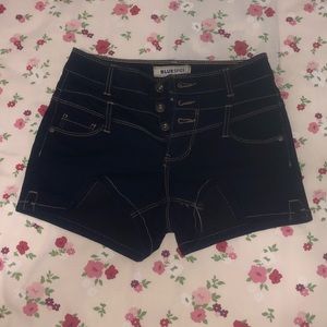 BLUE SPICE high waisted shorts